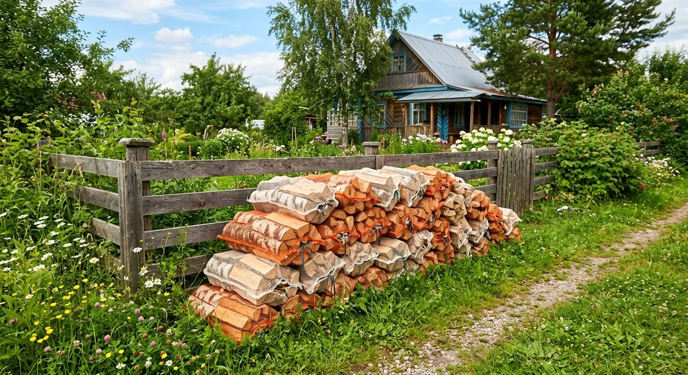 Дрова для дачи в Лукине